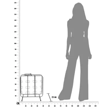 P/BOTTIGLIE Stojak KWADRATOWY (9 MIEJSC) 40x23x47,5 cm